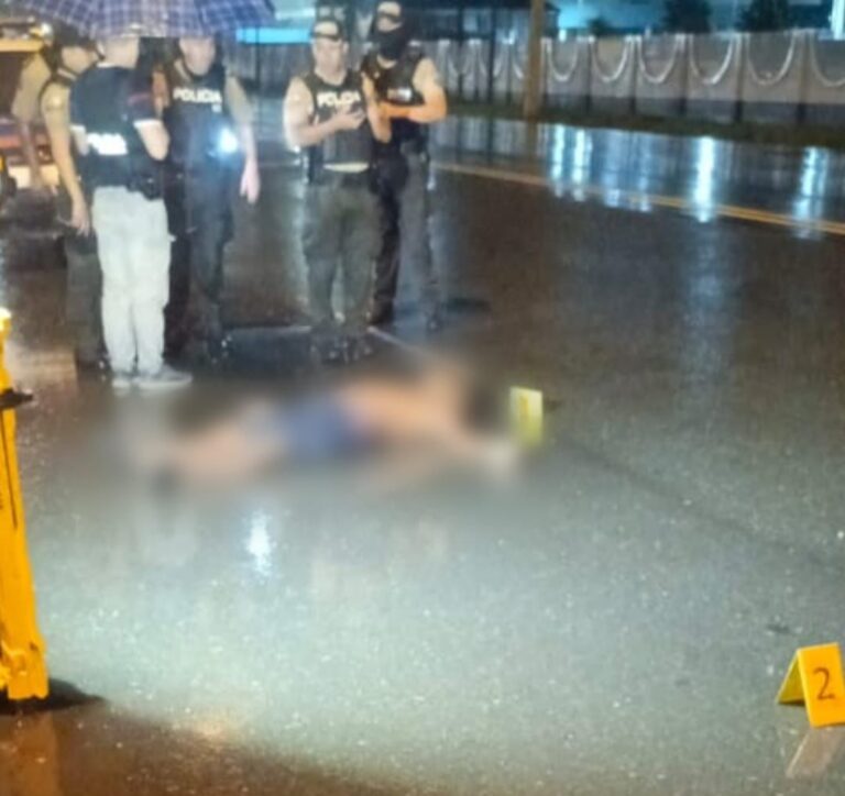 Un antisocial abatido mediante uso legítimo de la fuerza