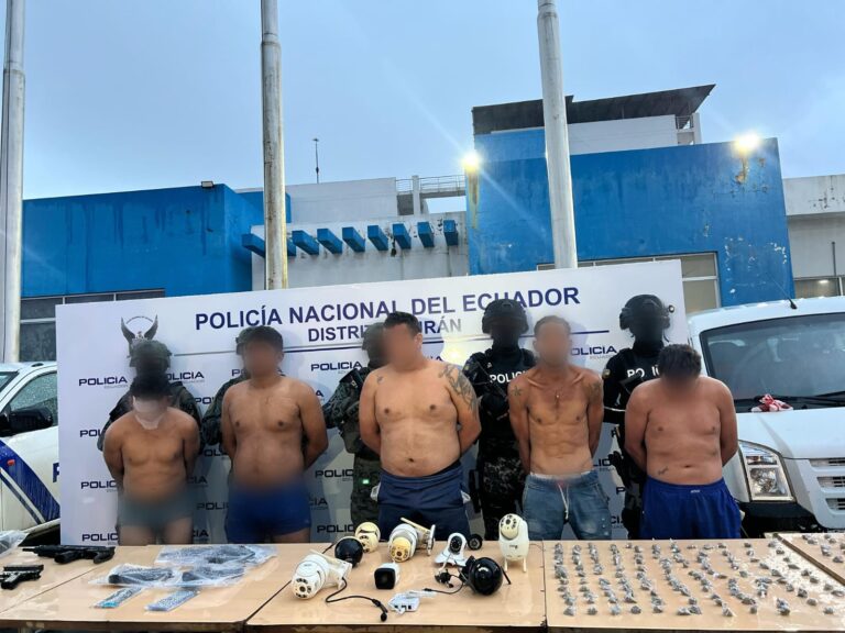 5 aprehendidos y 1 abatido dejó el Operativo «Tormenta 21» en Durán