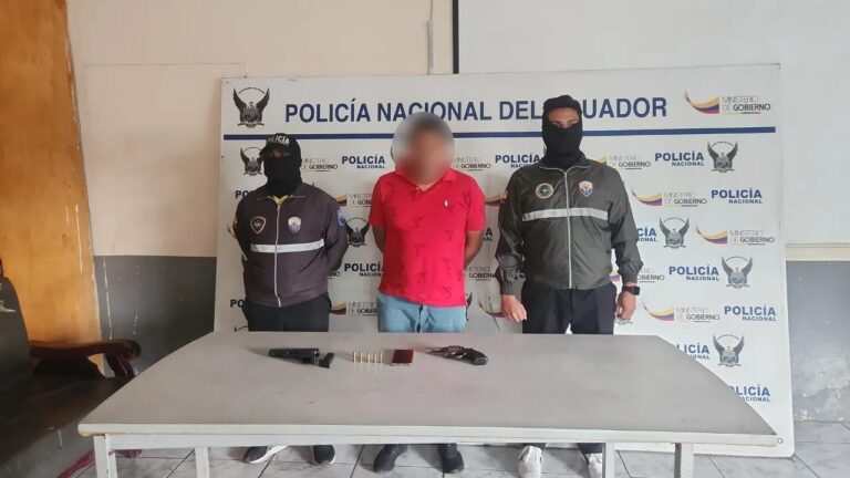 Policía decomisa dos armas de fuego en un allanamiento en «La Floresta»