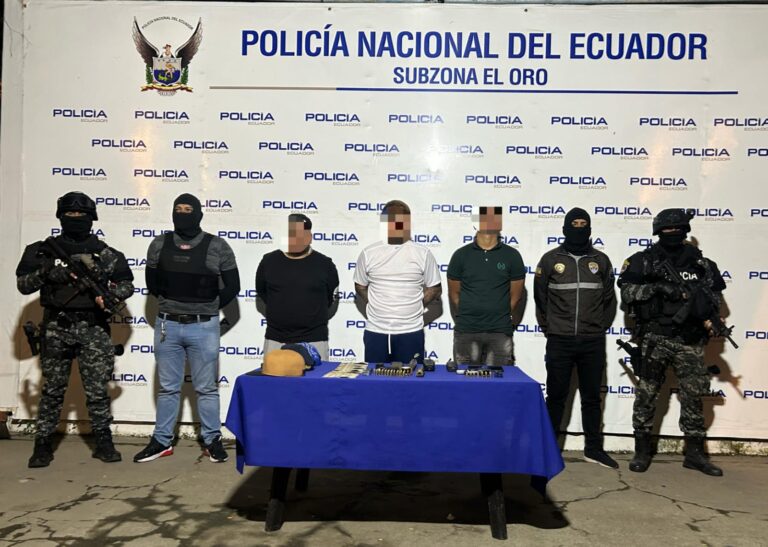 Capturado Objetivo de Intermedio Valor durante operativo policial en Machala