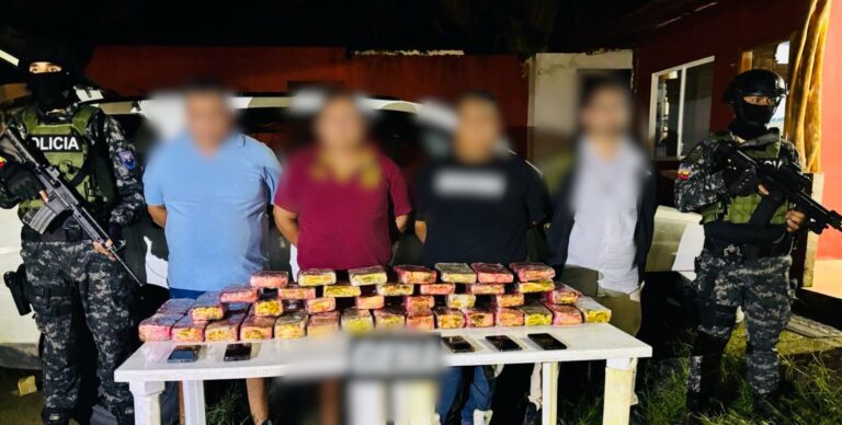 Golpe al narcotráfico en Napo
