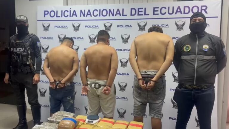 Policía desmantela centros de acopio de drogas en el suroeste de Guayaquil