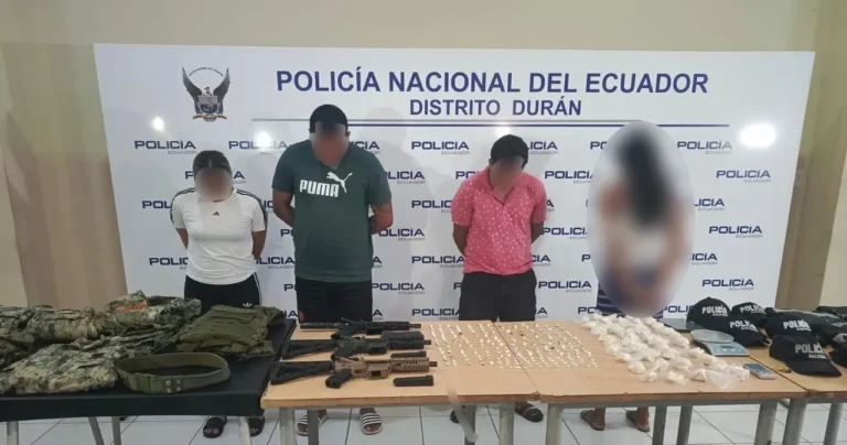 Megaoperativo “Tormenta 25” deja 4 aprehendidos en Durán