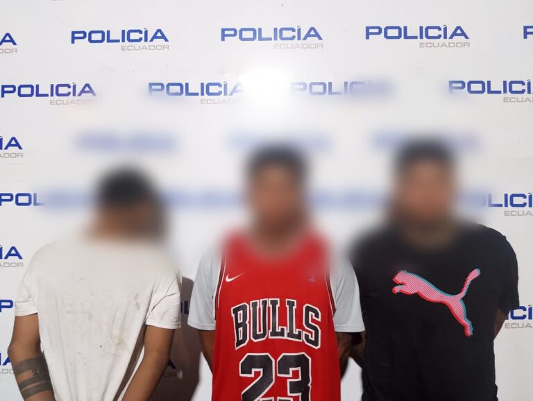 Tres aprehendidos, presuntos integrantes del GAO «Sao Box» implicados en el delito de receptación