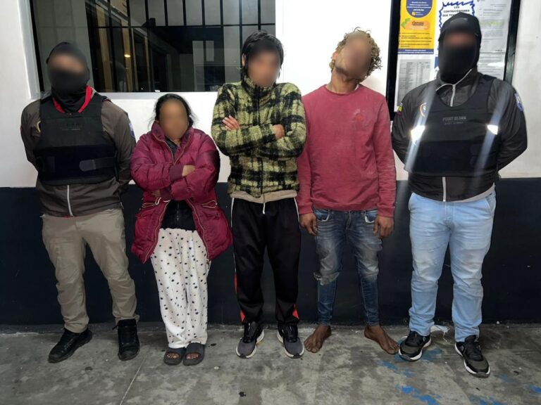 Tres aprehendidos por presunto tráfico de drogas en Tungurahua