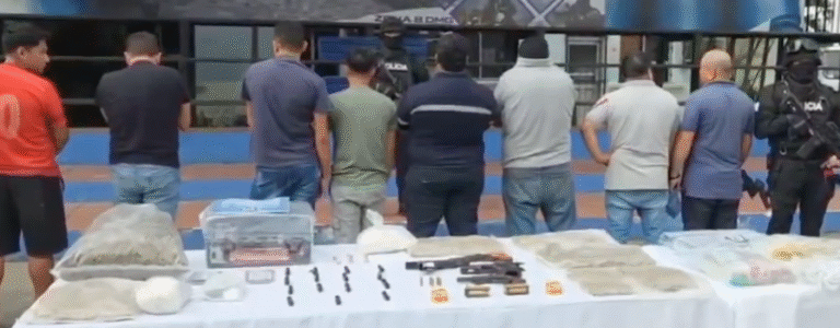 En Guayaquil 18 aprehendidos y 9 detenidos tras ejecución del Operativo Sinergia 8