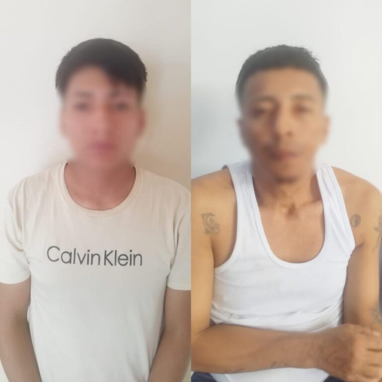 Policía detiene a presuntos integrantes de una organización delictiva
