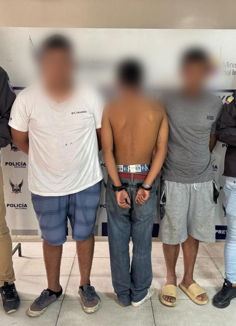 Operativo «Cero Impunidad 812» permitió la aprehensión de dos ciudadanos y el aislamiento de un menor de edad en Los Ríos