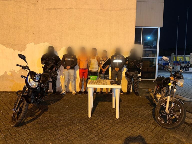 Operativo policial permitió la aprehensión de tres sujetos por varios delitos