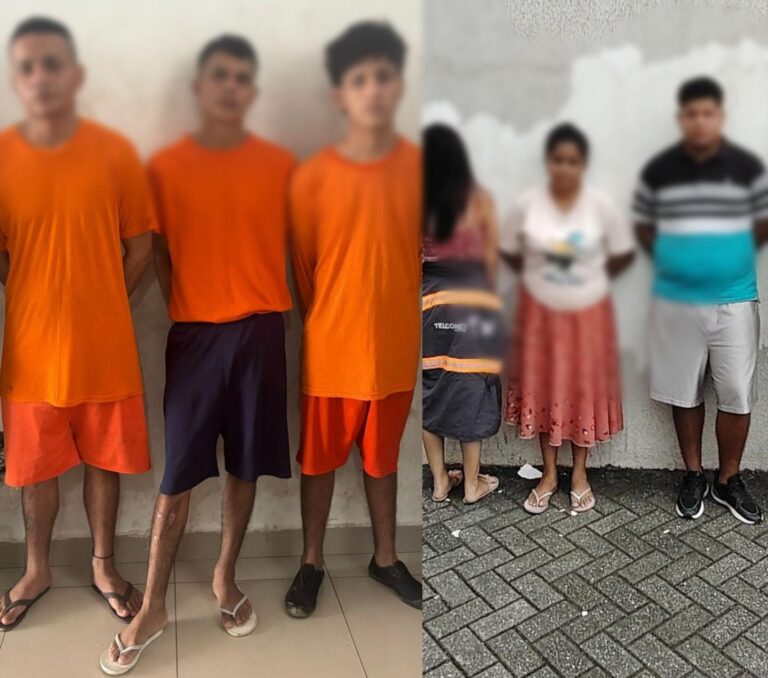 Policía aprehendió a seis integrantes del GAO “Los Tiguerones”, por el delito de extorsión