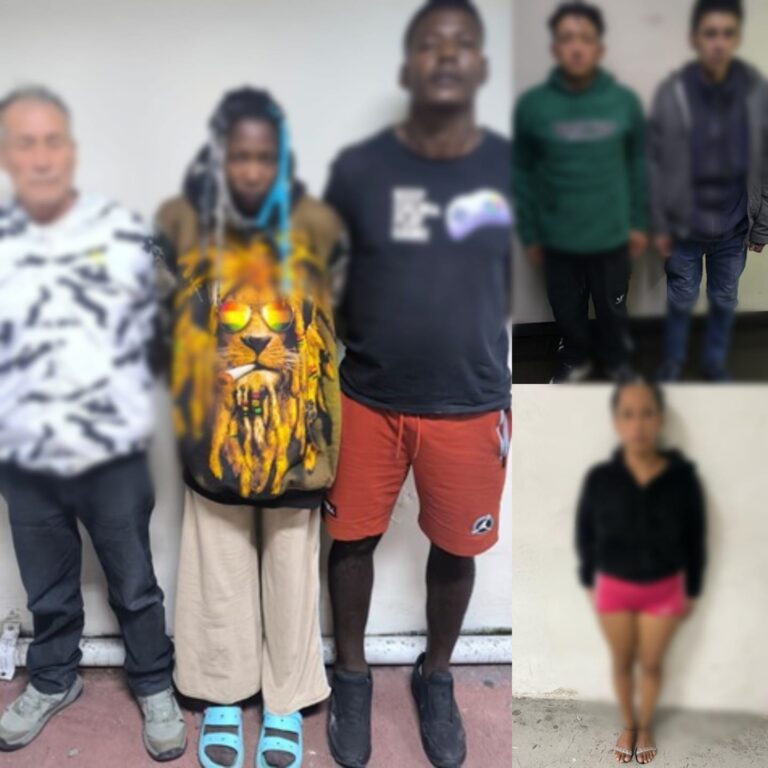 Seis ciudadanos aprehendidos y más de 42.000 dosis de droga incautadas en operativos en Quito