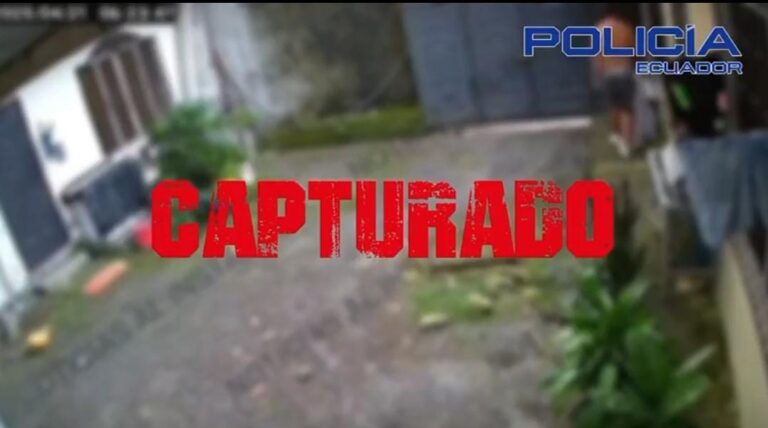 La Policía Nacional aprehendió a un sujeto por violencia intrafamiliar