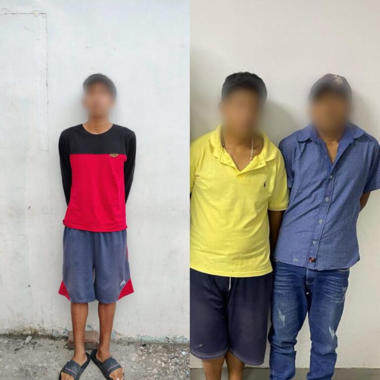 Policía capturó a tres sujetos por tráfico de consumo interno en Santa Elena