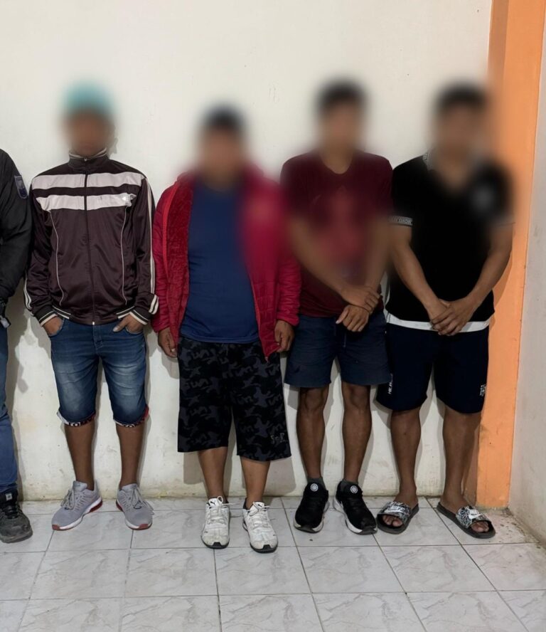 La Policía aprehendió a cuatro sujetos por el delito de tentativa de hurto de productos derivados de hidrocarburos