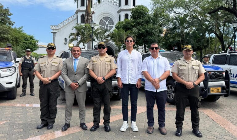 28 nuevos patrulleros nuevos para reforzar la seguridad en Manabí