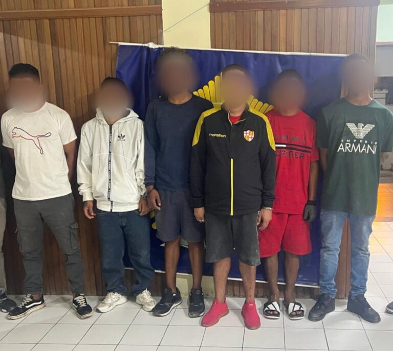 La Policía capturó a seis presuntos implicados en el delito de extorsión y robo, presuntos integrantes del GAO ‘Los Lagartos’