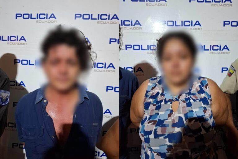 Policía aprehendió a dos sujetos por el delito de tráfico ilícito de sustancias sujetas a fiscalización en El Oro