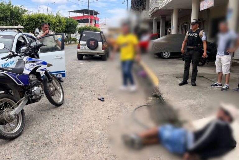 Policía neutralizó a presunto implicado en intento de robo a mano armada en El Oro