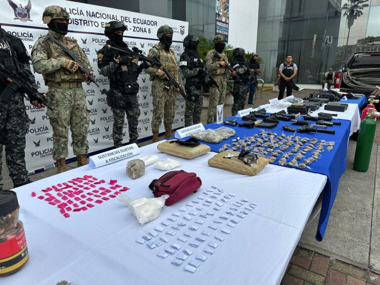 Operativo “Apolo 17” permitió la intervención simultánea en cuatro distritos de Guayaquil