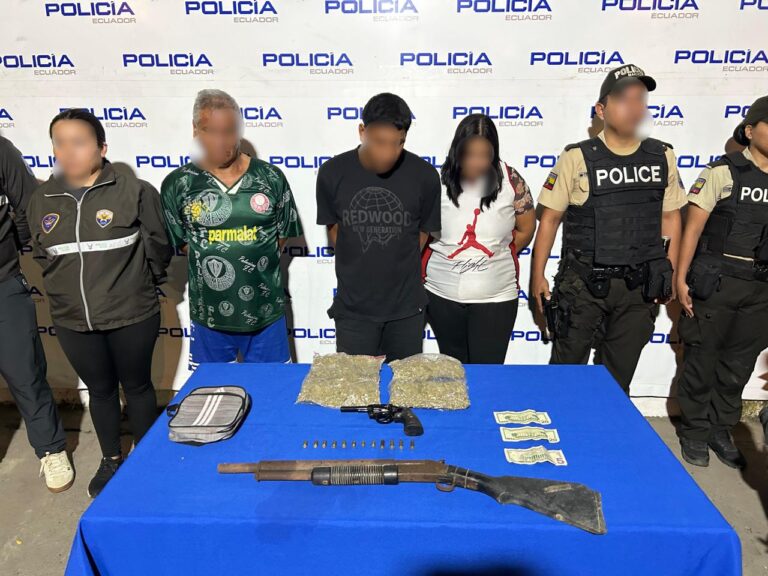 Desarticulado grupo dedicado al microtráfico en Machala