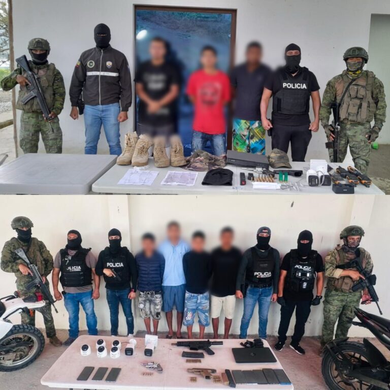 Operativo policial permitió desarticular una célula del GAO «Los Lobos» en Santa Elena