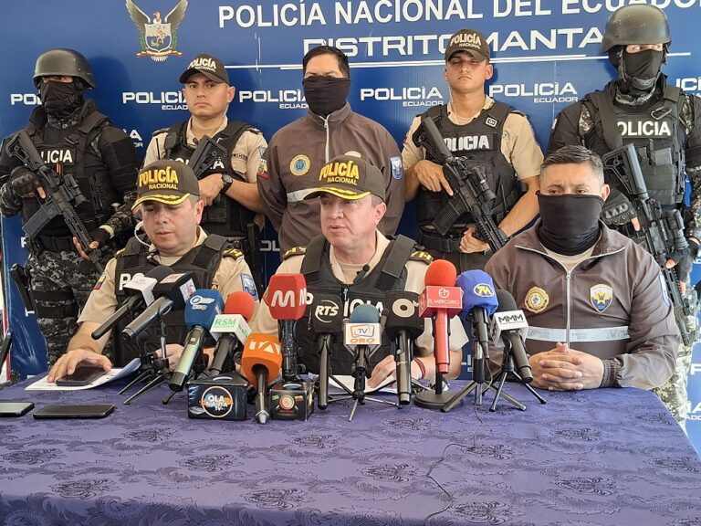 Detención de una persona vinculada a presunto delito de asesinato en Manta
