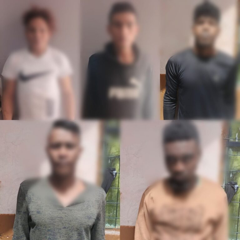 Policía aprehendió a cinco ciudadanos por los delitos de robo, tenencia y porte de armas de Fuego en Quito