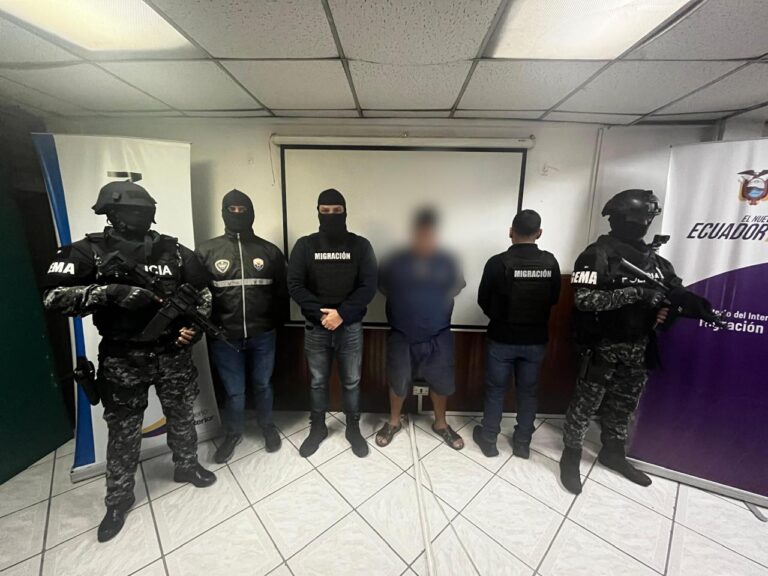 Alias «Saulo», considerado objetivo de alto valor fue aprehendido en Esmeraldas