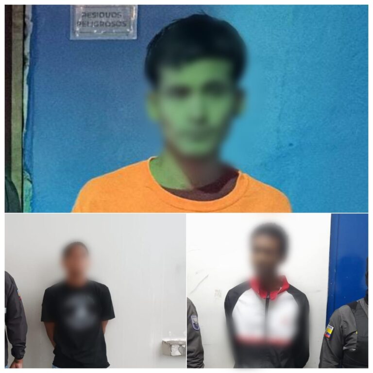 Policía Nacional detuvo a tres integrantes de una estructura delictiva por sicariato