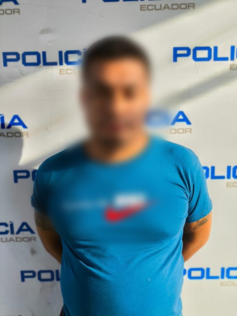 Policía aprehendió a integrante del Grupo Armado Organizado “Los Lobos” en El Oro