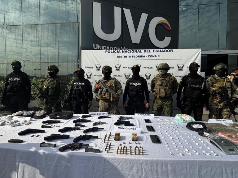 23 aprehendidos, armas de fuego y artefactos explosivos decomisados en el operativo “Apolo 16”