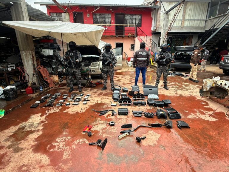 Operación policial “Apolo” efectuada en Quito, dejó resultados favorables en la lucha contra el crimen organizado