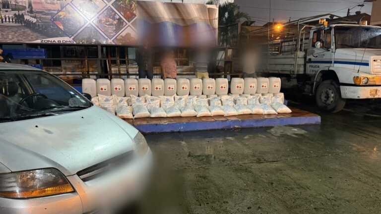 Policía evitó el procesamiento de casi tres toneladas de sustancias ilícitas en Guayaquil