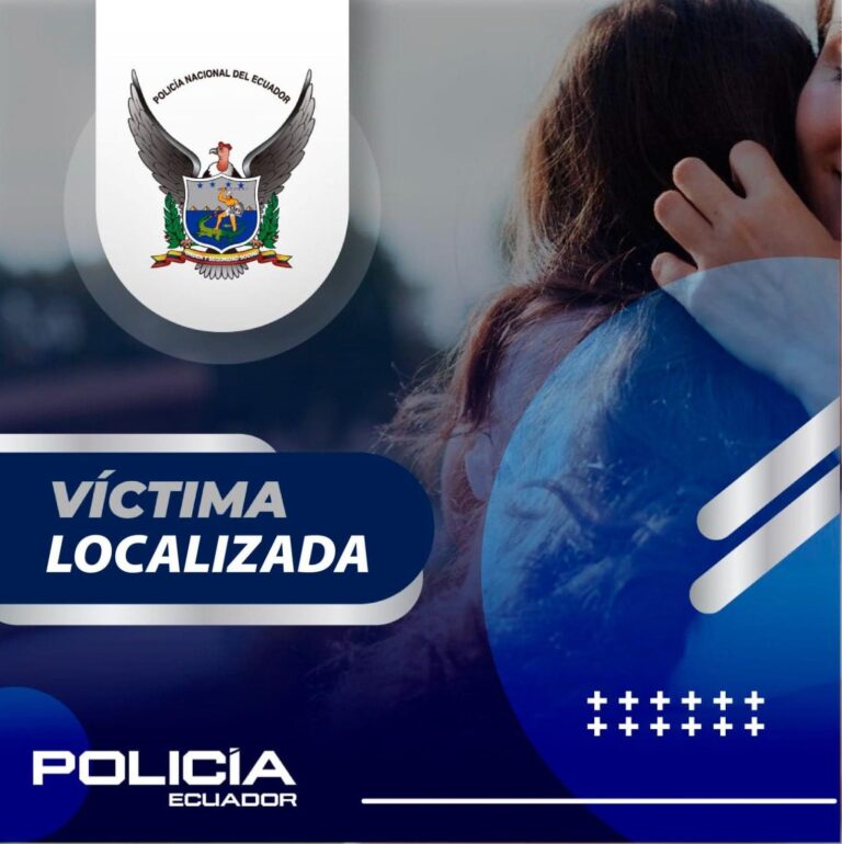 Policía localizó a una víctima de secuestro en Guayas