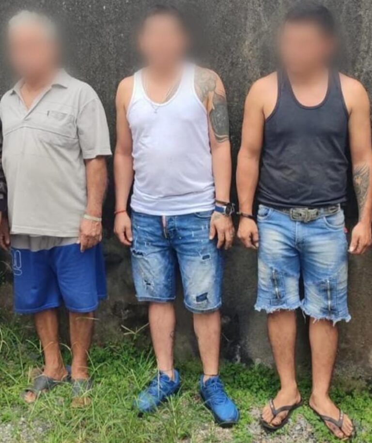 Tres ciudadanos aprehendidos por el delito de receptación y recuperación de autopartes en Santo Domingo de los Tsáchilas