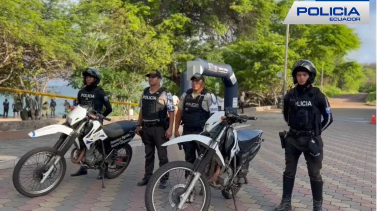Efectivo despliegue policial durante el Feriado 24 de Mayo “Batalla de Pichincha”