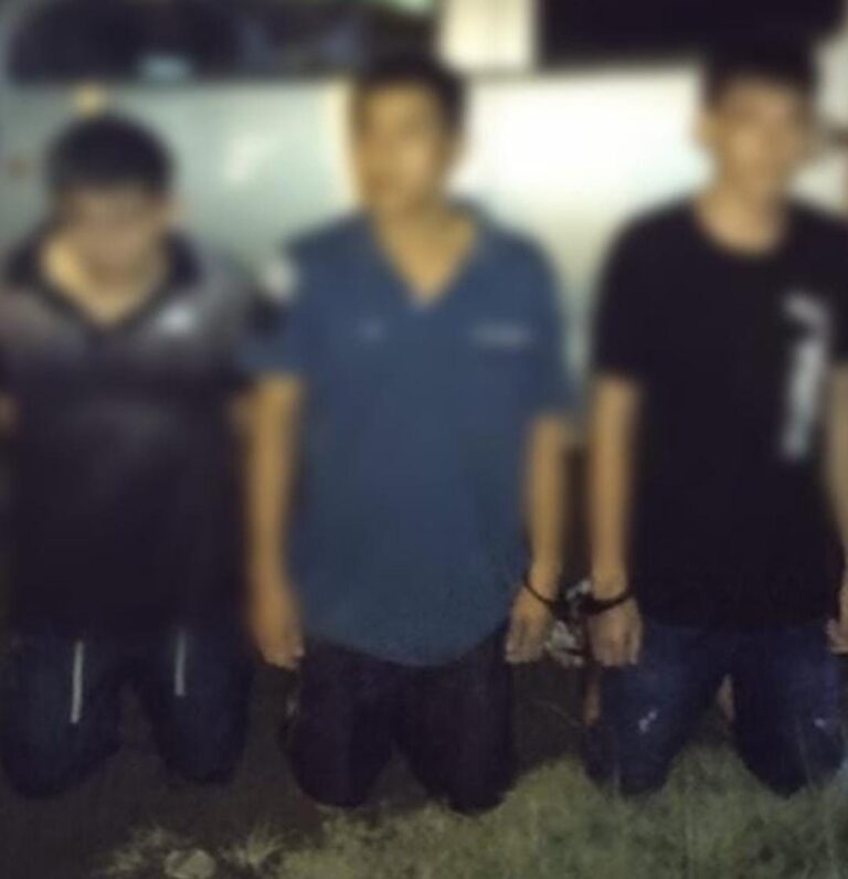 Policía aprehendió a tres integrantes del GAO “Los Choneros”, por el presunto delito de tráfico ilícito de sustancias catalogadas sujetas a fiscalización en Sucumbíos