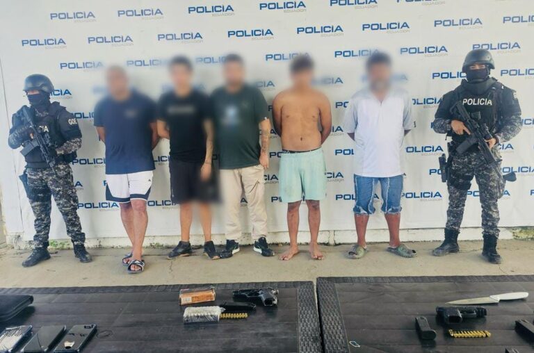 Objetivo de Intermedio valor fue capturado en Machala