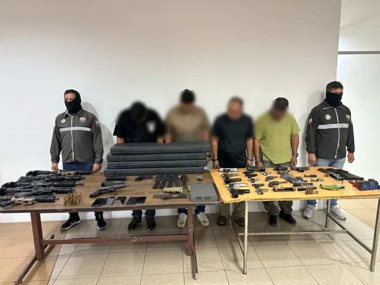 Desmantelamos una bodega clandestina dedicada a la fabricación ilegal de armas de fuego
