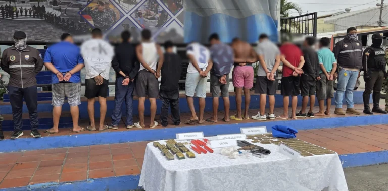 La Policía Nacional desarticula organización delictiva en Nueva Prosperina