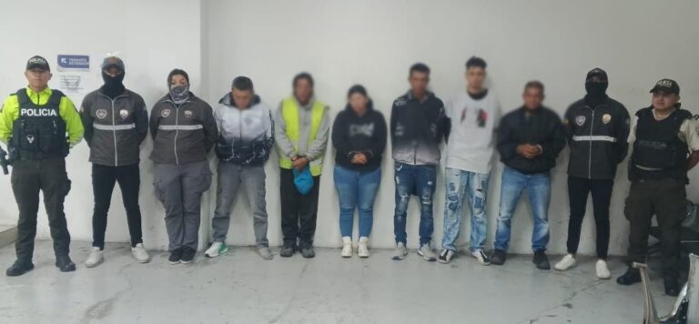 En Quito, seis aprehendidos por tráfico de sustancias ilegales y miles de dosis decomisadas