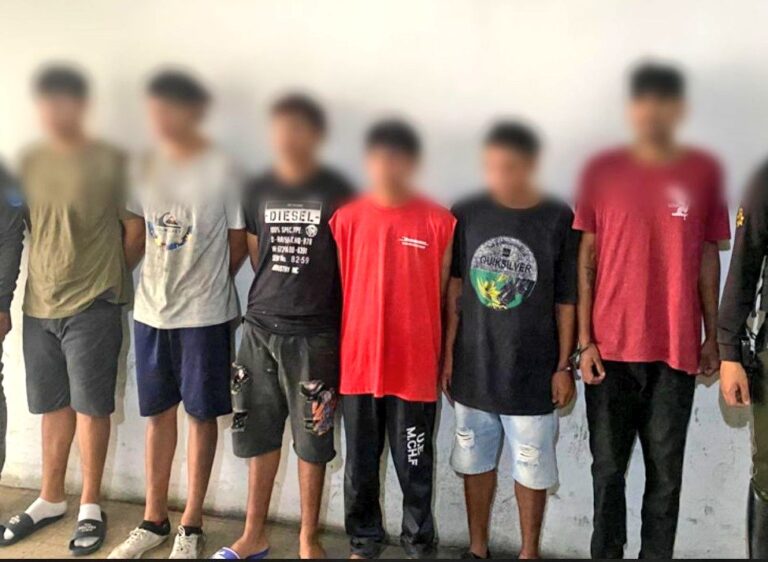 Policía aprehendió a seis integrantes del GDO “Las Águilas” por el delito de tráfico de drogas y porte de arma de fuego en Guayas