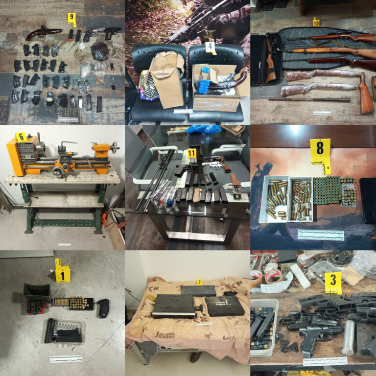 Trabajo investigativo permitió desarticular red delictiva dedicada al tráfico de Armas