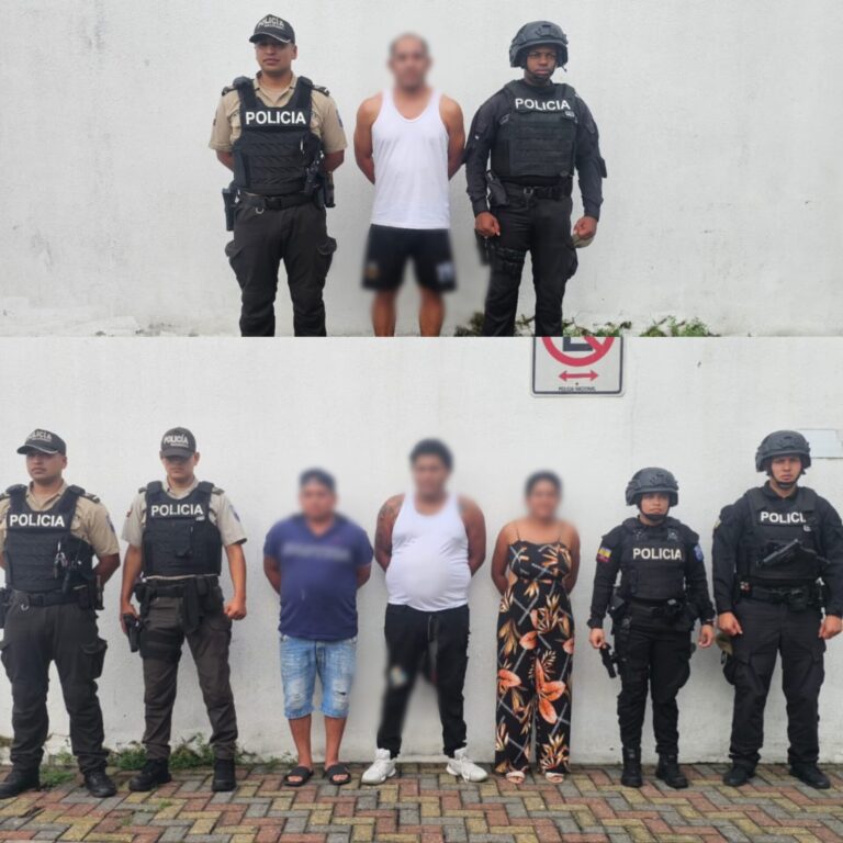 Policía recupera camión robado y aprehende a cuatro implicados, incluyendo a un Objetivo de Intermedio Valor
