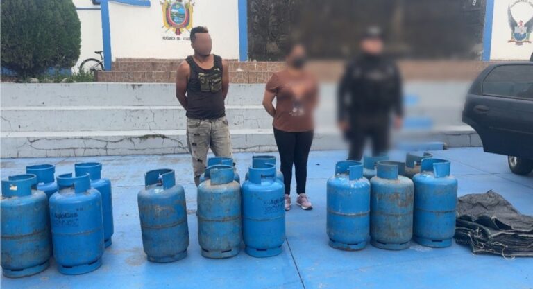 Dos aprehendidos por el delito hidrocarburífero en Imbabura