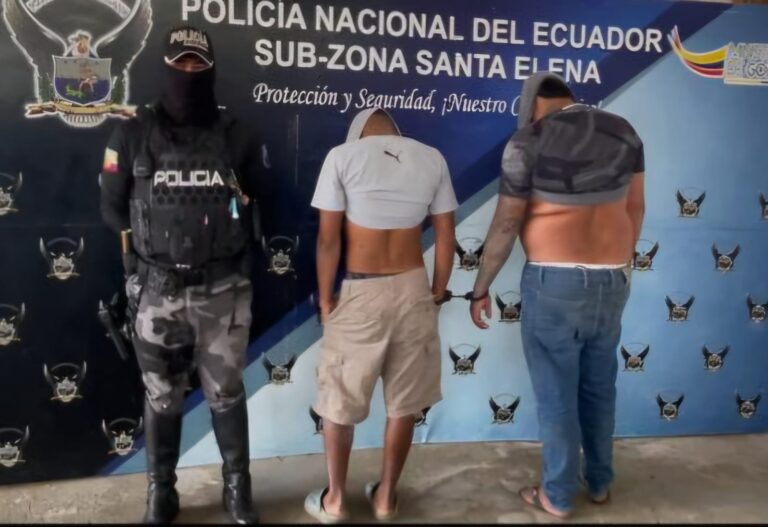 Dos ciudadanos aprehendidos por tráfico ilícito de sustancias sujetas a fiscalización