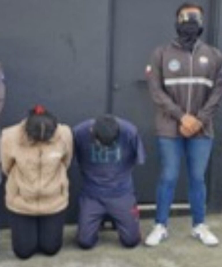 Policía aprehendió a dos integrantes del GAO “Los Lobos” por el delito de extorsión en Quito