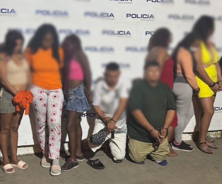 Policía aprehendió a diez ciudadanos integrantes del GDO “Sao Box”, por el delito de tráfico de sustancias catalogadas sujetas a fiscalización en El Oro