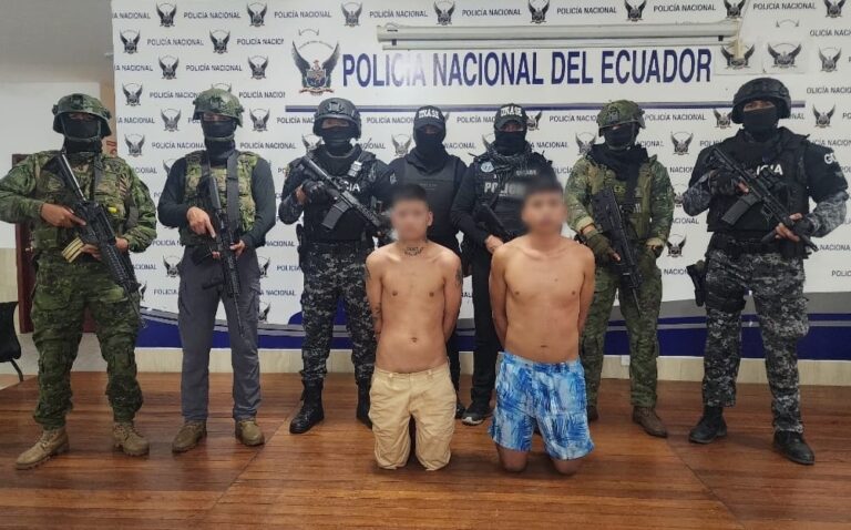 Policía Nacional realizó una intervención en un centro de reclusión social de Sucumbíos