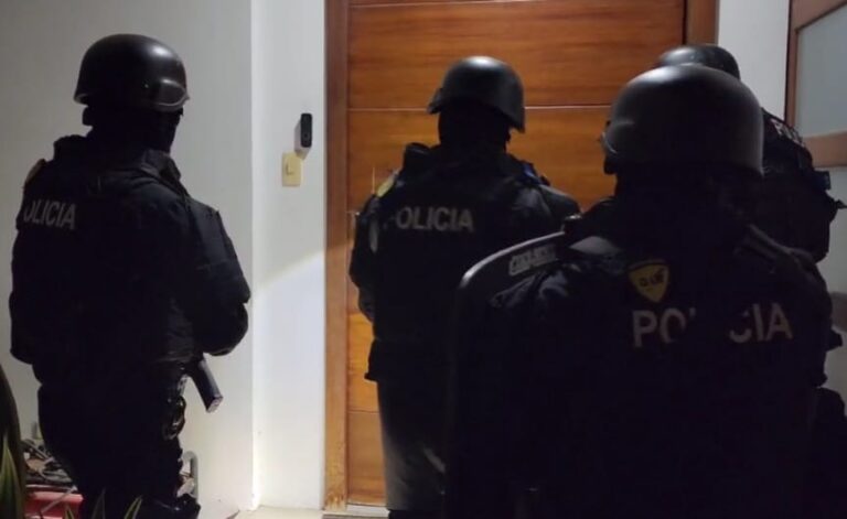 Policía Nacional ejecutó el operativo denominado Narcotentáculos, en Manabí